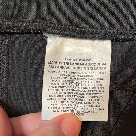 Nike Pro Woman’s Gray & Black Hyper Warm Full Length Training Fleece Leggings - Picture 4 of 9